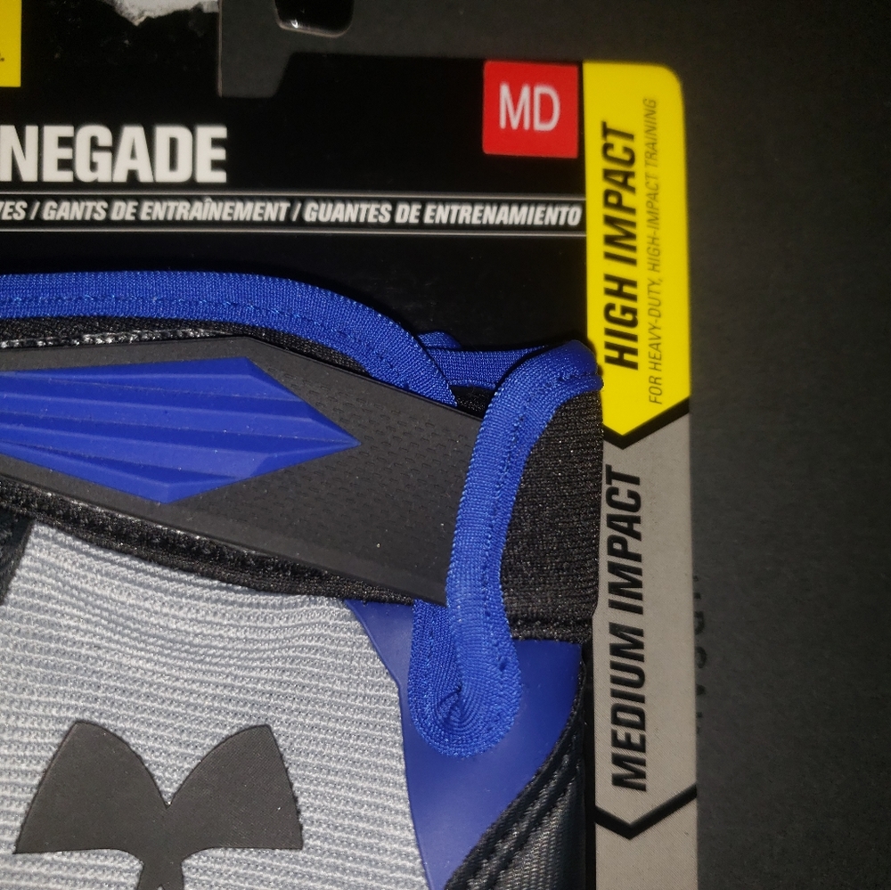 NWT! UNDER ARMOUR Men's RENEGADE Training Gloves! - Picture 8 of 10